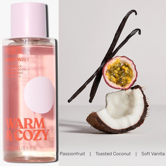 PINK Victoria's Secret Other - PINK Victoria's Secret Warm & Cozy Fragrance Body Mist 8oz NEW